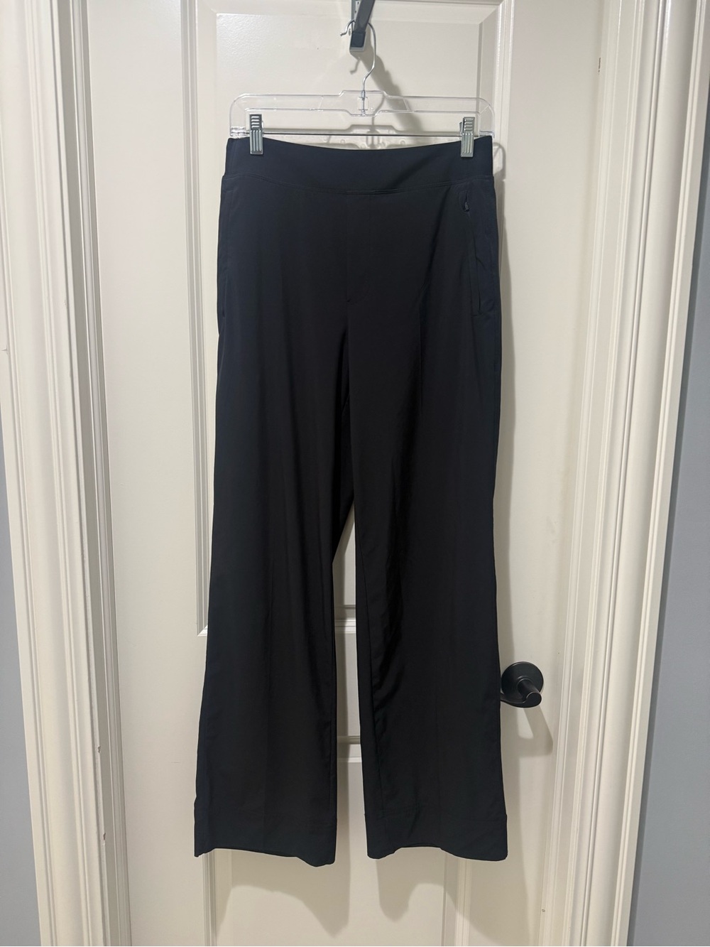 Athleta Brooklyn Heights Black High Rise Wide-Leg Women's Pants